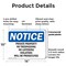Signmission Private Property No Trespassing No Loitering OSHA Notice Sign, Plastic, 14in W x 10in L, 2PK OS-2PACK-NS-P-1014-L-17847 - alternate 7